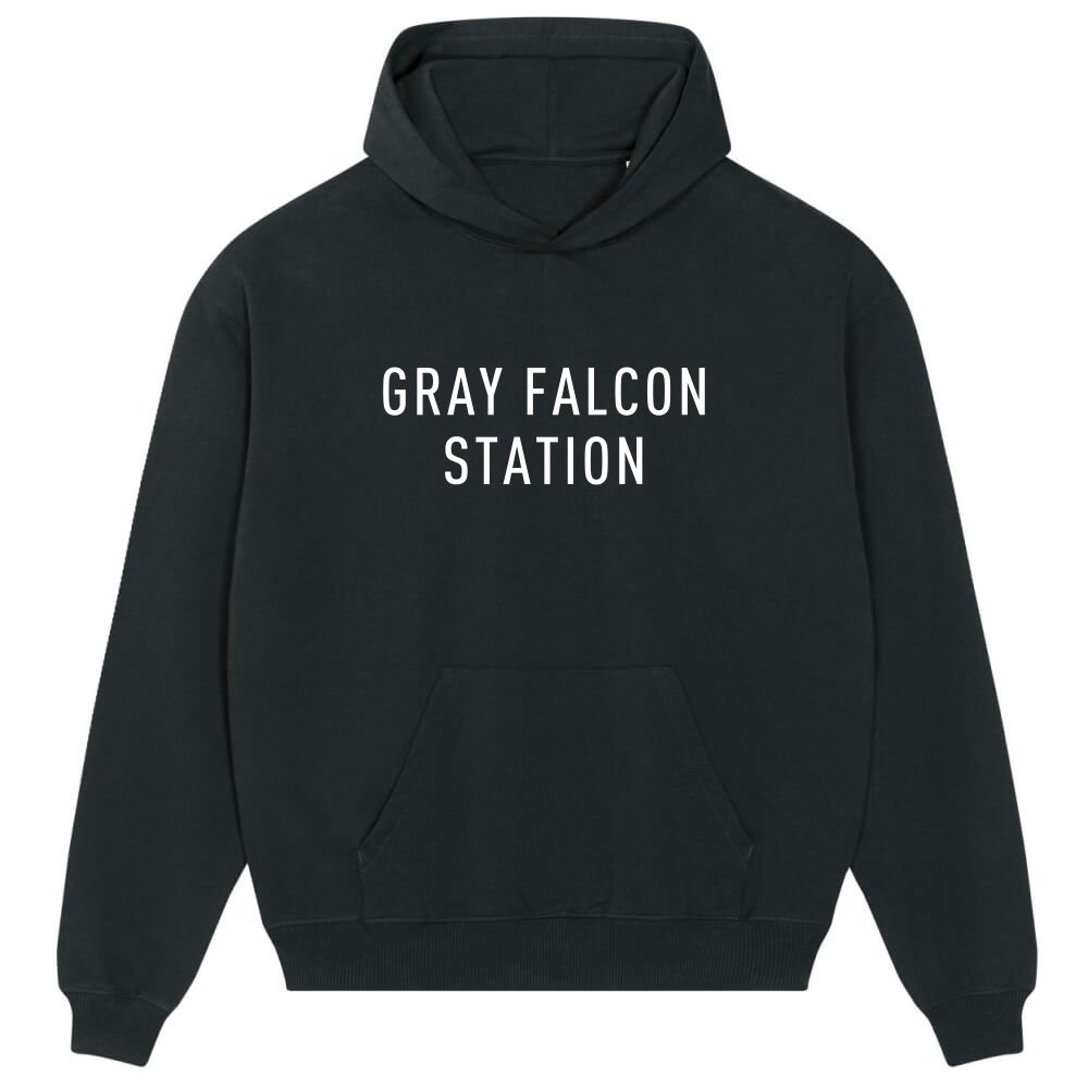 Kapuutsiga pusa Gray Falcon Station